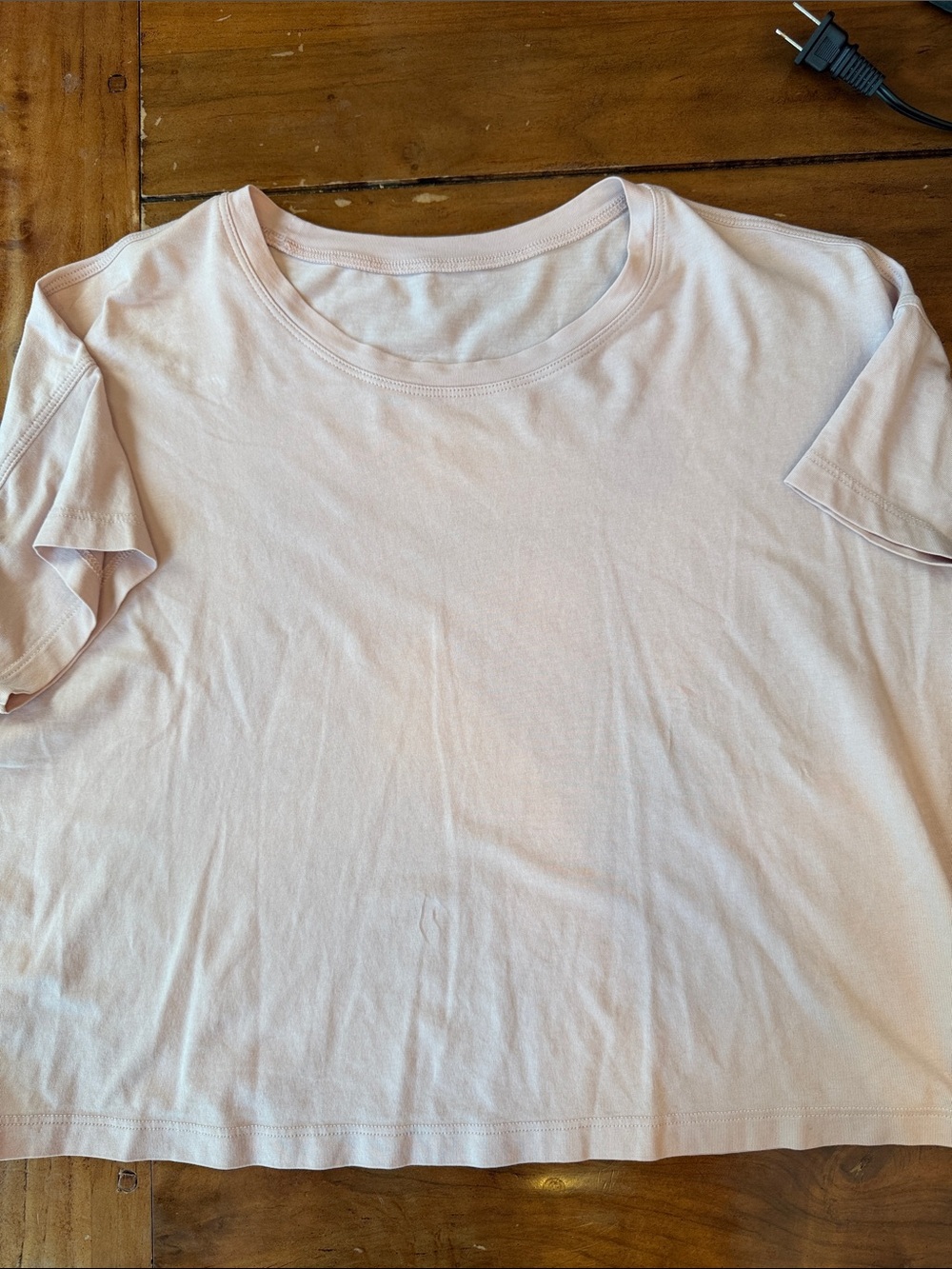 Lululemon Cates Light Pink Crewneck Tee